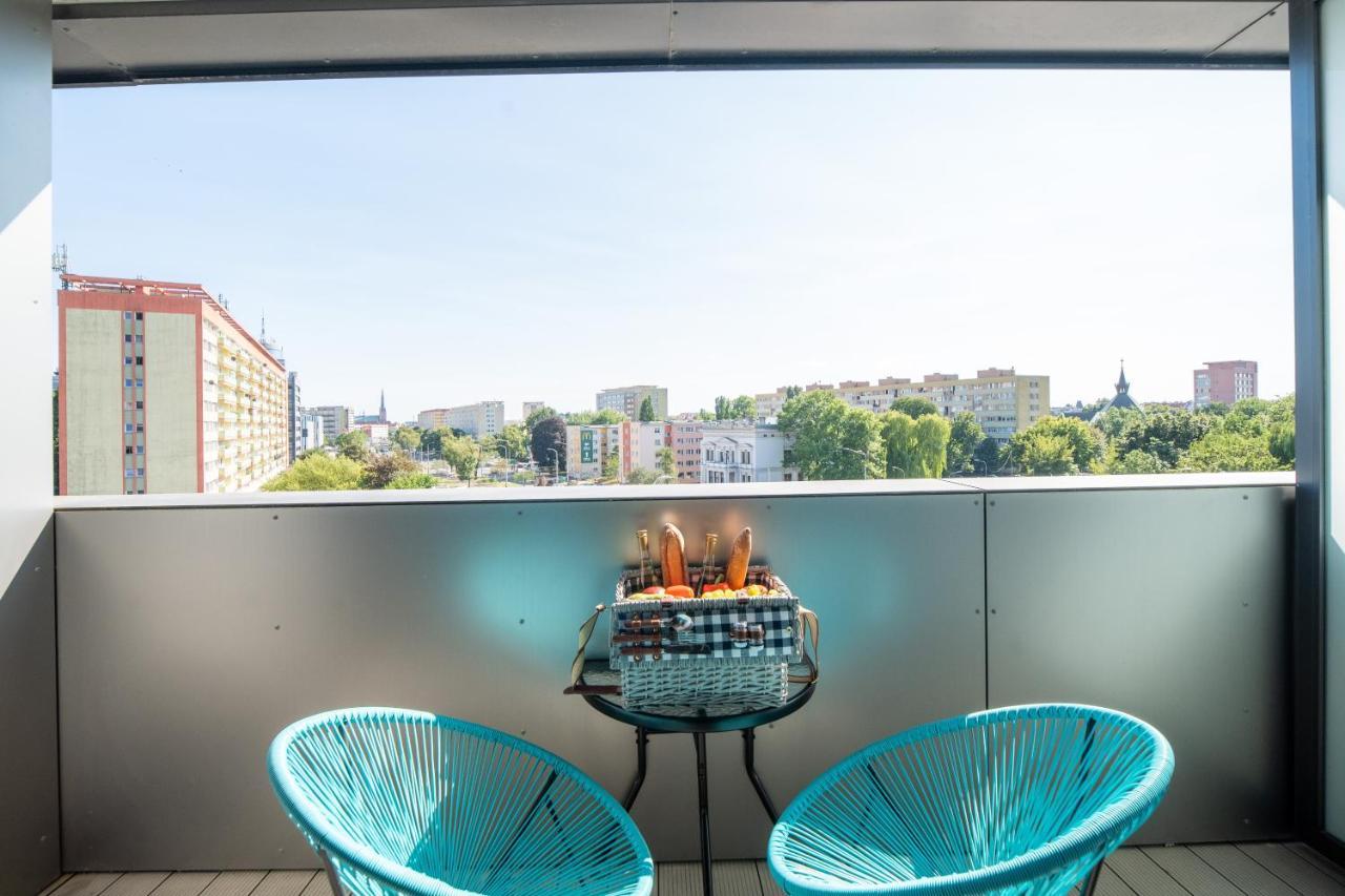 Hanza Tower Luxury Stettin Exterior foto