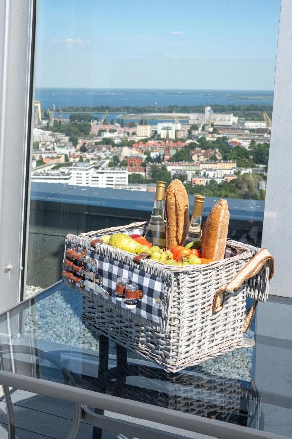 Hanza Tower Luxury Stettin Exterior foto
