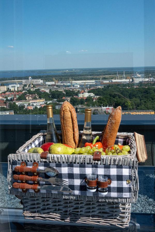 Hanza Tower Luxury Stettin Exterior foto